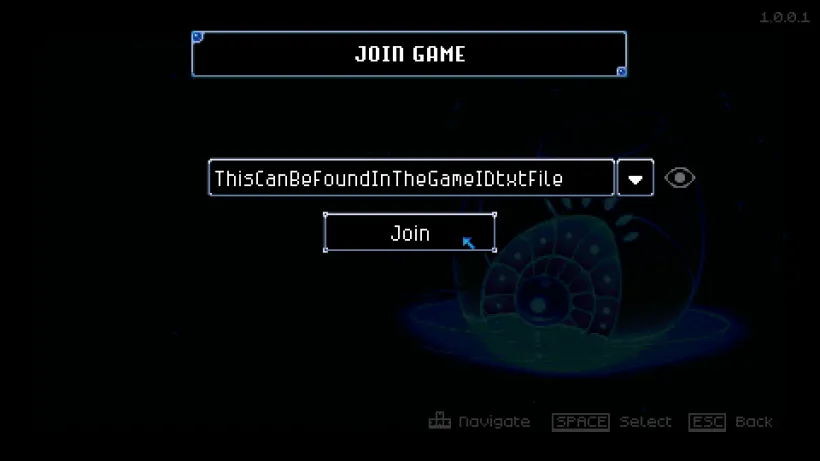 Core Keeper “Join Game” dialog