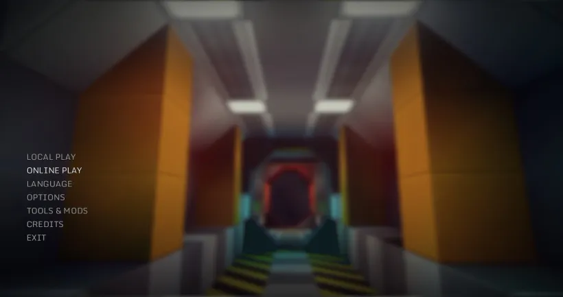 The StarMade main menu