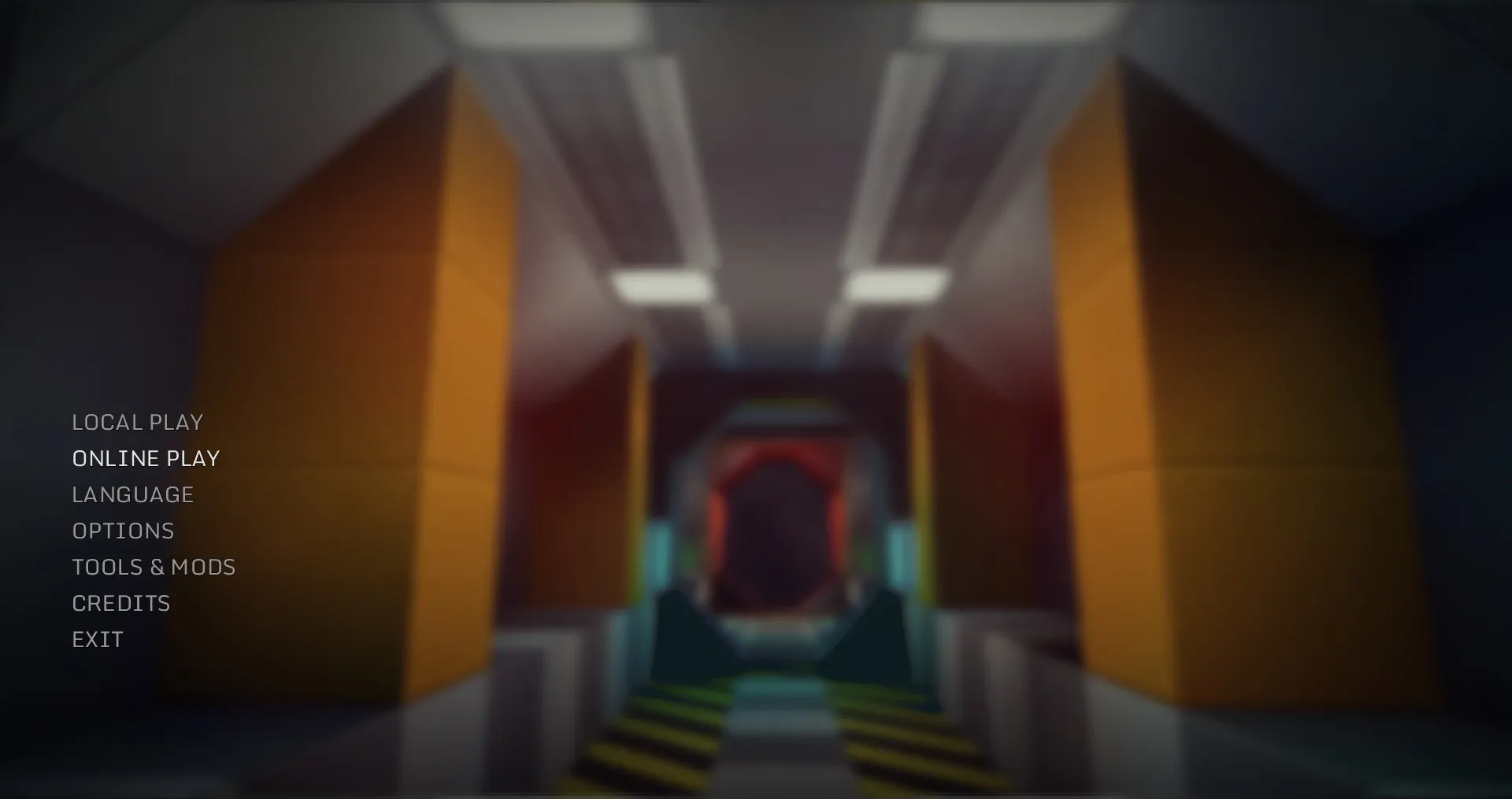 The StarMade main menu