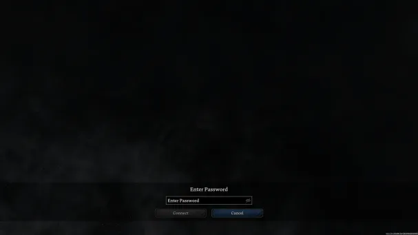 How to set a V Rising server password
