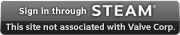 Sign in through Steam