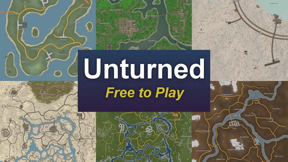 Official Unturned Maps