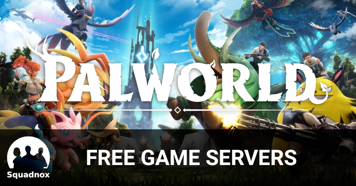 Free Palworld Steam Server Hosting